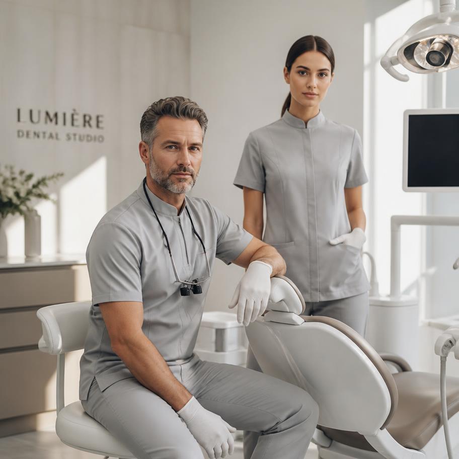 Why dental teams wear colour differently